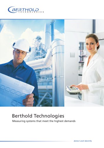 Berthold Technologies - Measuring systems that meet the highest demands