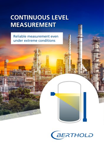 Continuous level measurement