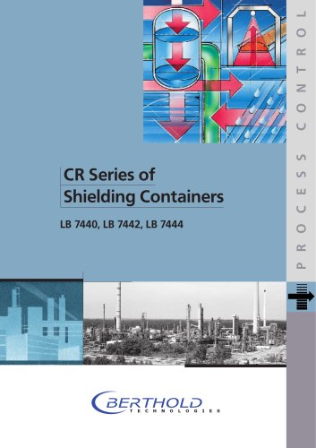 CR Series of Shielding Containers LB 7440,LB7442,LB7444