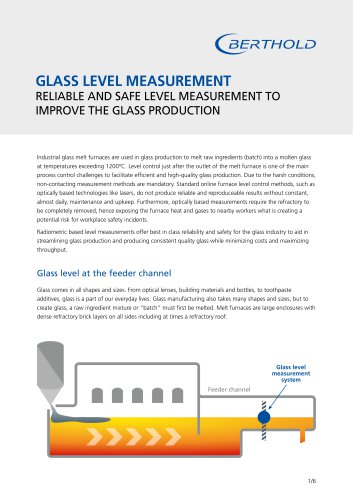 Publication Glass Level measurement