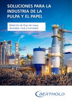 SOLUCIONES PARA LA  INDUSTRIA DE LA  PULPA Y EL PAPEL - 1