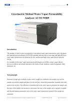AUTO W809 Gravimetric Method Water Vapor Permeability Analyzer (20250516)