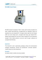 crush tester for paper board RH-3000 Catalogue-GBPI