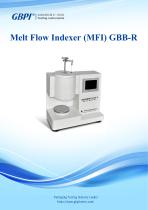 GBB-R Melt Flow Indexer (MFI)  A0(20220224)