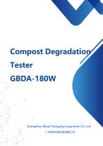 GBDA-180W Compost Degradation Tester