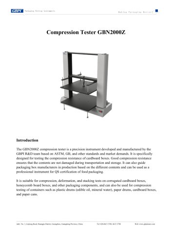 GBN2000Z Compression Tester (20250530)