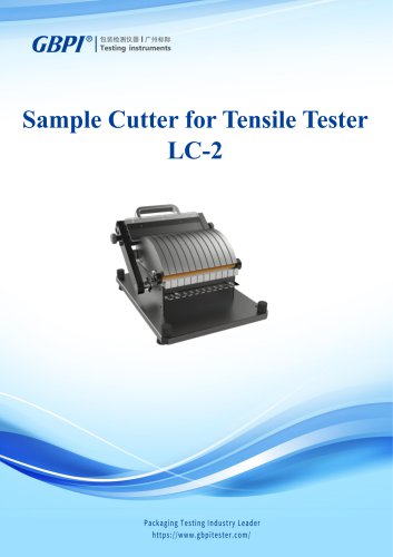 LC-2 Sample Cutter for Tensile Tester A2(20240820)