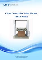 RH-KY10(600)  Carton Compression Testing Machine A1(20220113)