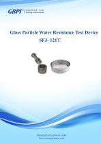 SFJ- 121℃ Glass Particle Water Resistance Test Device A0