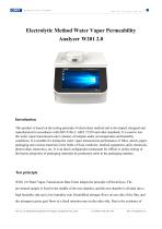 W201 2.0 Electrolytic Method Water Vapor Transmission Rate Tester (20250723)