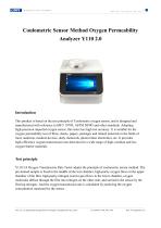 Y110 2.0 Coulometric Sensor Method Oxygen Permeability Analyzer (20250609）