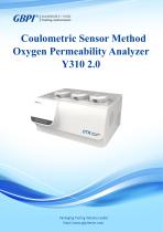 Y310 2.0  Coulometric Sensor Method Oxygen Permeability Analyzer A0(20220516)无屏版