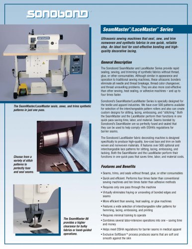 Ultrasonic Nonwovens and Textile Machinery