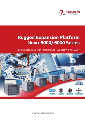 Brochure for Nuvo-8000/6000 Rugged Expansion Box PC