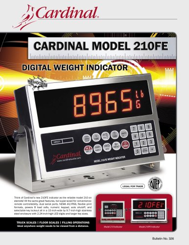 Cardinal model 210 Fe