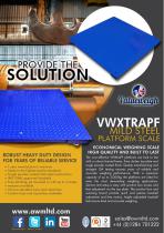 VWXTRAPF MILD STEEL PLATFORM SCALE