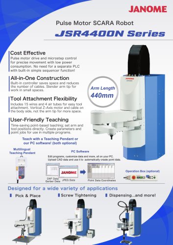 JSR4400N Series SCARA Robot