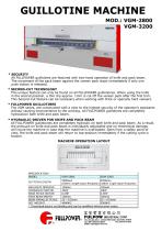 SINGLE KNIFE VENEER GUILLOTINE MACHINE