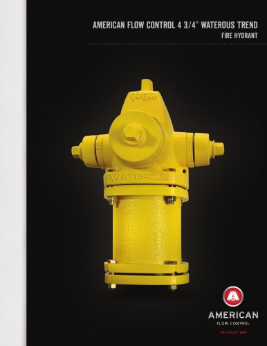 4 3/4" Waterous Trend Fire Hydrant