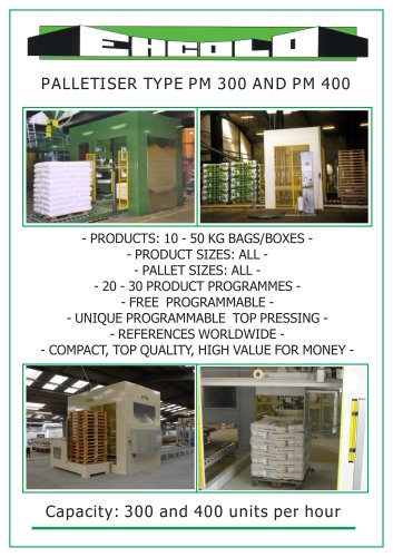 Ehcolo Palletiser PM300/400