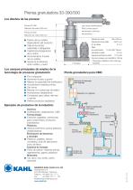 Prensa granuladora 33-390/500 KAHL - 2