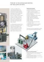 Tecnologi?a de procesos para la compactacio?n y conformacio?n econo?mica por granulacio?n - 3