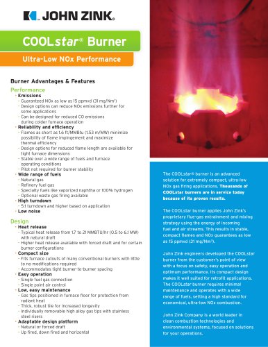 COOLstar® Burner