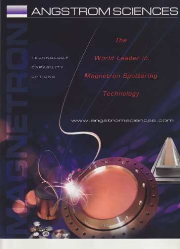 Angstrom Sciences Brochure