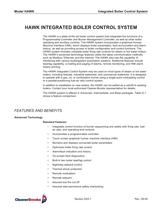 HAWK INTEGRATED BOILER CONTROL SYSTEM