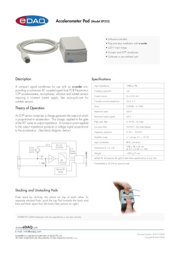 Accelerometer Pod