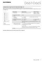 Serie D660 Válvulas de control proporcionales con electrónica de 24 voltios integrada ISO 4401, tamaños 05 a 10 - 7