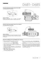 Serie D680 Válvulas de control proporcionales con electrónica integrada - 5