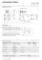 Servoválvulas de accionamiento directo D633/D634 - 12