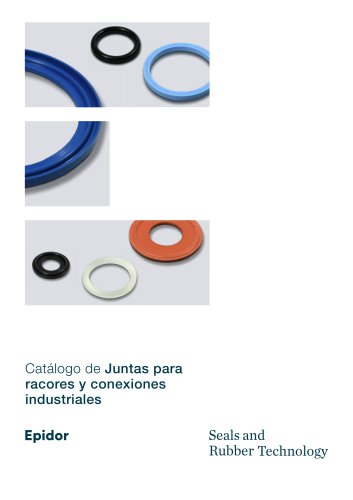 Catálogo de Juntas para racores y conexiones industriales