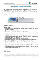 NOC-02 Nasal Oxygen Cannula Tester