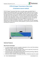 OTR-O3 Oxygen Transmission Rate Tester