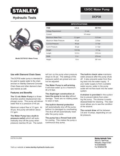 Diaphragm Water Pump