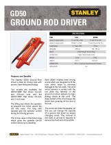 Hydraulic Ground Rod Driver