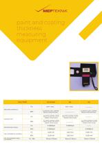 paint and coating thickness measuring equipment