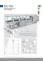 NV700 automatic bundler with shrink wrapping