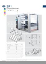 ZP1 automatic palletizer for shipping cases