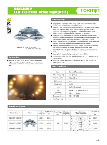 BC9309P explosion proof fixed light