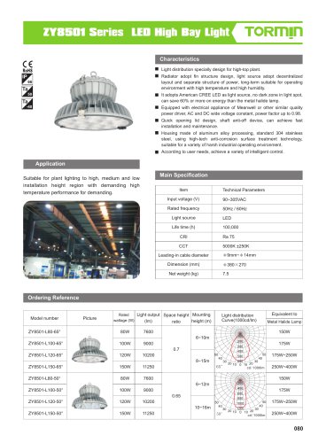 ZY8501 non ex fixed professional light