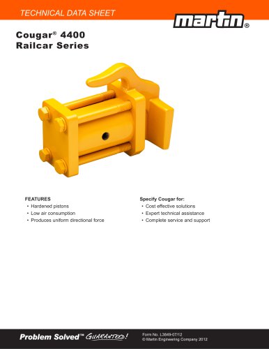 Cougar® 4400 Series Railcar Vibrator