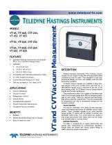 VT & CVT Vacuum Meter / Controller Series