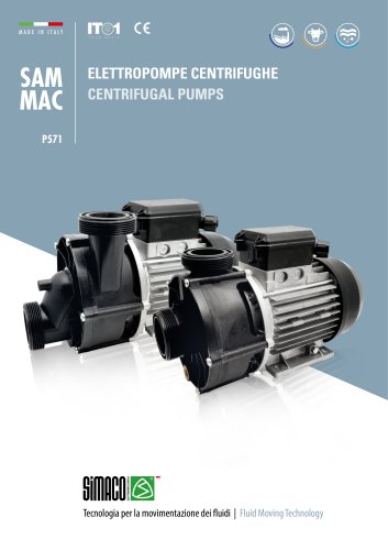 SAM, MAC_P571 Centrifugal Pumps