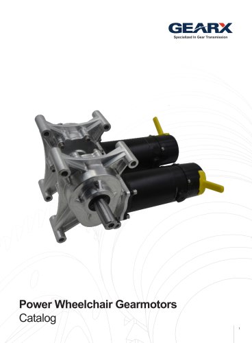 GEARX/gearmotor/power wheelchair gearmotors