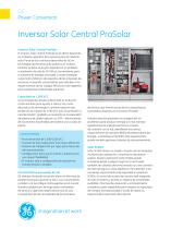 Inversor Solar Central ProSolar - 1