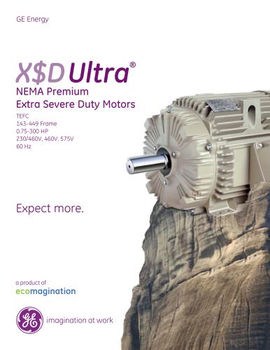 X$D Ultra: NEMA Premium Extra Severe Duty Motors