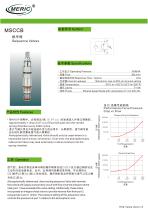 Flow-control relief valve MSCCB series